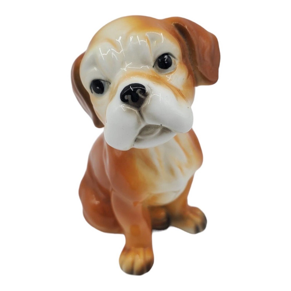 Boxer Pup Figurine